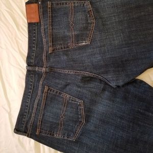 Lucky Brand $455 Relaxed Boot Jeans 42x34
